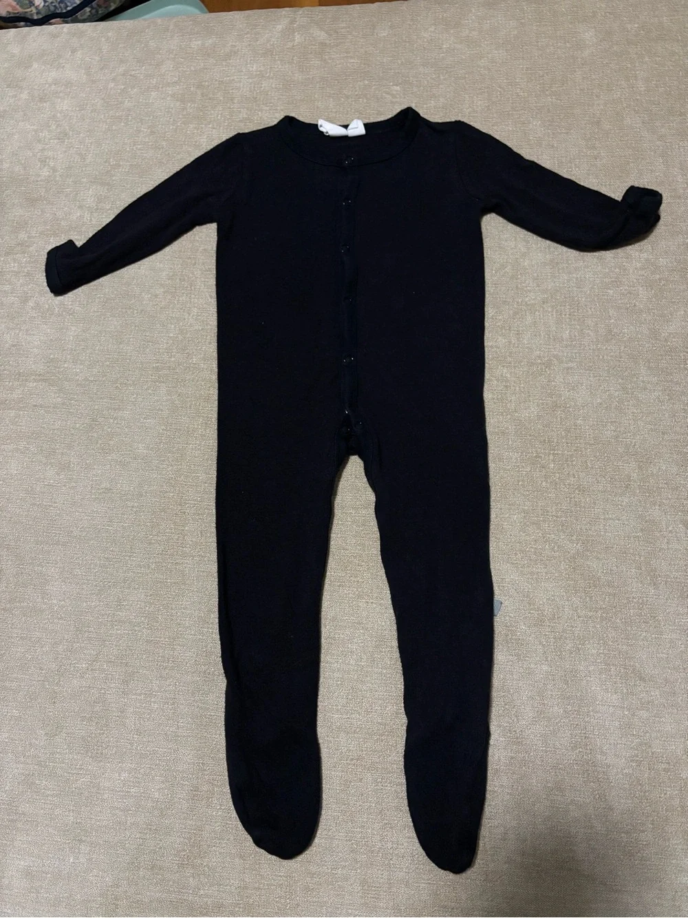Kyte BABY Black Footed One-Piece